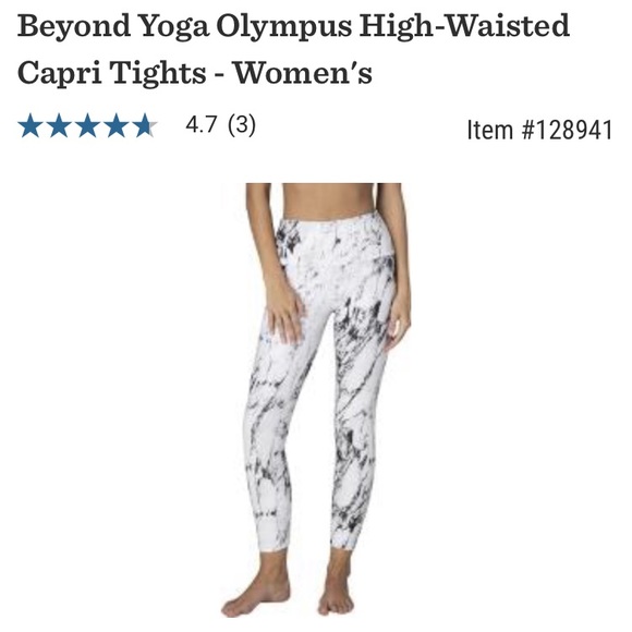 Beyond Yoga Pants - Beyond Yoga Olympus High-Waisted Capri Tights